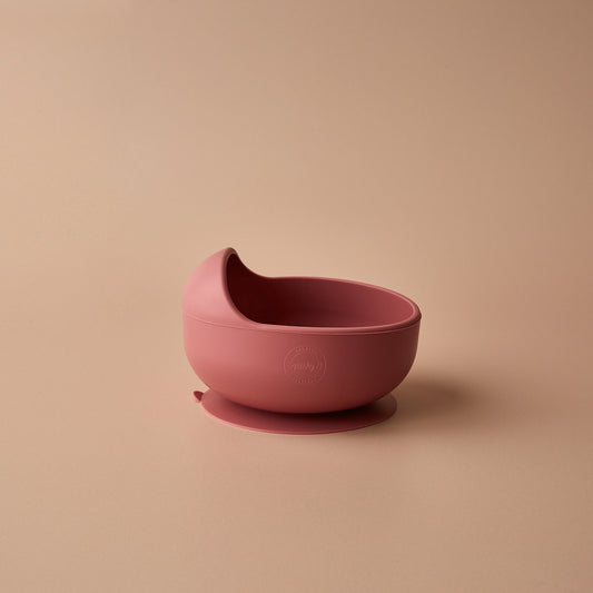 Suction Scoop Bowl - Blush